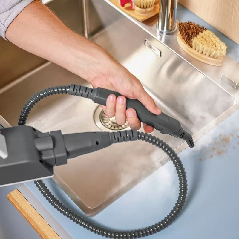 Parný čistič Polti Vaporetto SV620_Style 0,5 l 1500 W modrý, biely