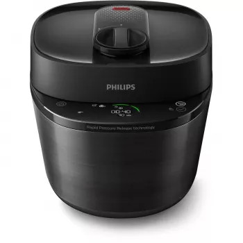 Elektrický tlakový hrniec Philips HD2151/40 — 5 l, 1000 W, 34 automatických programov, čierny