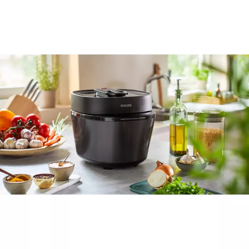 Philips All-in-One Cooker HD2151/40 multicooker, 5 l, 1000 W, čierny