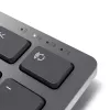 DELL Pro Plus klávesnica - KB700 - ruská (QWERTY), Full-Size (100%), bezdrôtová, RF Wireless + Bluetooth, QWERTY, sivá