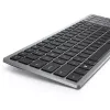 Klávesnica DELL KB740 Office RF Wireless + Bluetooth QWERTY US International sivá čierna