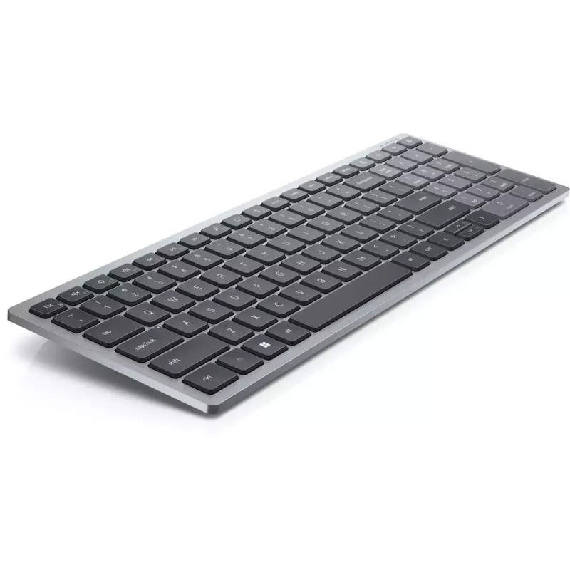 Klávesnica DELL KB740 Office RF Wireless + Bluetooth QWERTY US International sivá čierna