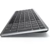 Klávesnica DELL KB740 Office RF Wireless + Bluetooth QWERTY US International sivá čierna