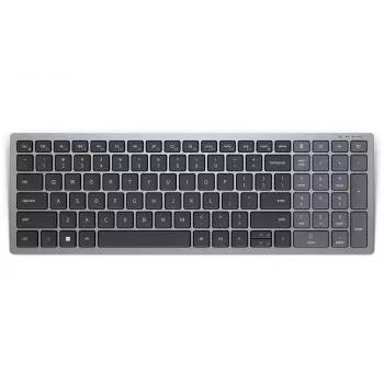 Klávesnica DELL KB740 Office RF Wireless + Bluetooth QWERTY US International sivá čierna