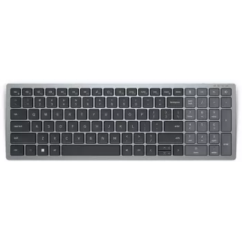 Dell Pro Plus Compact KB740 – Full-Size (100%), RF Wireless + Bluetooth, ruská QWERTY, čierna/sivá