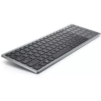 Dell Pro Plus Compact KB740 – Full-Size (100%), RF Wireless + Bluetooth, ruská QWERTY, čierna/sivá