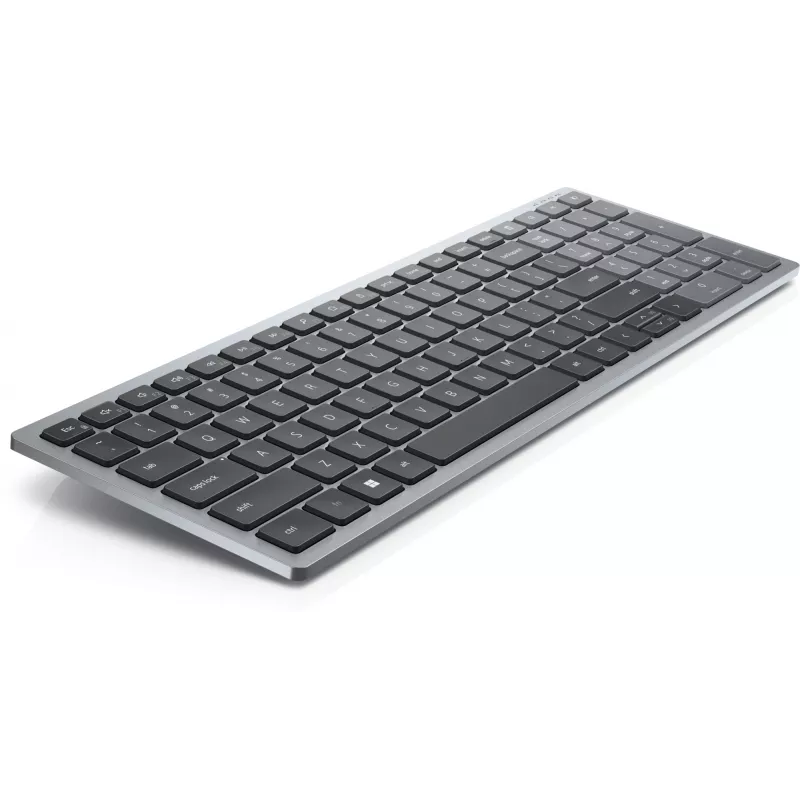 Dell Pro Plus Compact KB740 – Full-Size (100%), RF Wireless + Bluetooth, ruská QWERTY, čierna/sivá