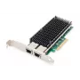 DIGITUS Ethernet serverový adaptér – 10 Gbit/s Dual-Port PCIe X8, Intel X540 BT2