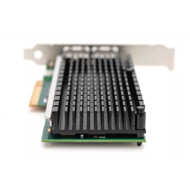 DIGITUS Ethernet serverový adaptér – 10 Gbit/s Dual-Port PCIe X8, Intel X540 BT2