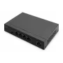 DIGITUS PoE switch 4+1 portov Ethernet unmanaged 4-porty PoE,