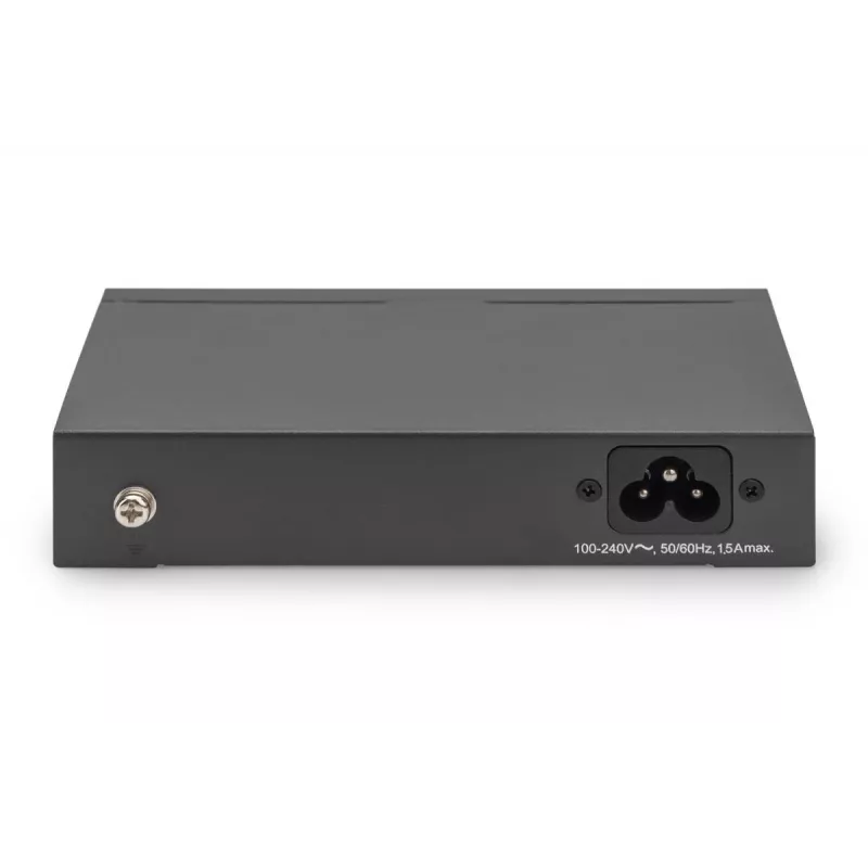 DIGITUS PoE switch 4+1 portov Ethernet unmanaged 4-porty PoE,