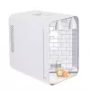 Samostatne stojaca mini chladnička Adler AD 8085, 4 L, pravé otváranie, zrkadlové dvere, 220–240 V/12 V