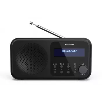 Sharp DR-P420(BK) Tokyo prenosné digitálne rádio, prenosné, digitálne, DAB, DAB+, UKV, Auto-Scan, Auto-Tuning, 2 W, AAC