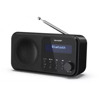 Sharp DR-P420(BK) Tokyo prenosné digitálne rádio, prenosné, digitálne, DAB, DAB+, UKV, Auto-Scan, Auto-Tuning, 2 W, AAC