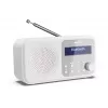Sharp DR-P420(WH) Tokyo prenosné digitálne rádio, prenosné, digitálne, DAB, DAB+, FM, Auto-Scan, Auto-Tuning, 2 W, AAC