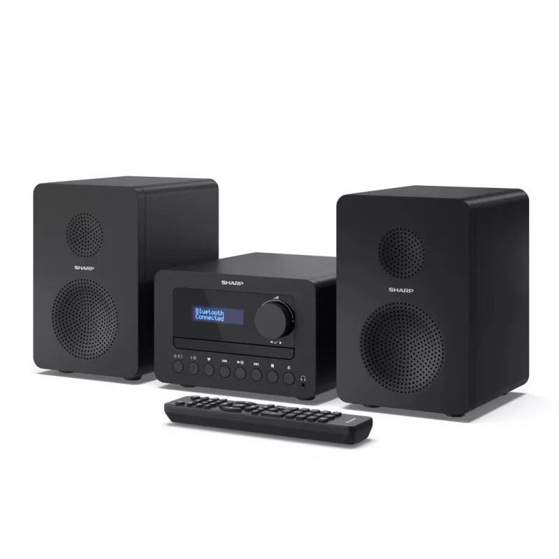 Sharp TOKYO DAB+ HI-FI Micro System domáci audio mikrosystém 40 W čierny