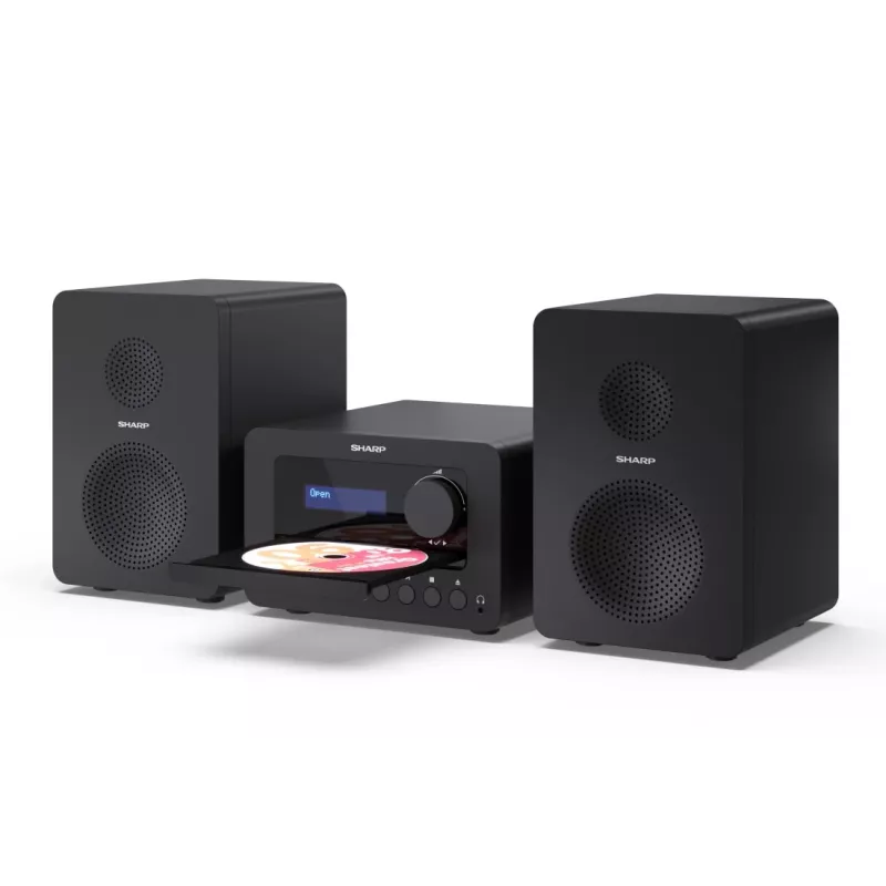Sharp TOKYO DAB+ HI-FI Micro System domáci audio mikrosystém 40 W čierny