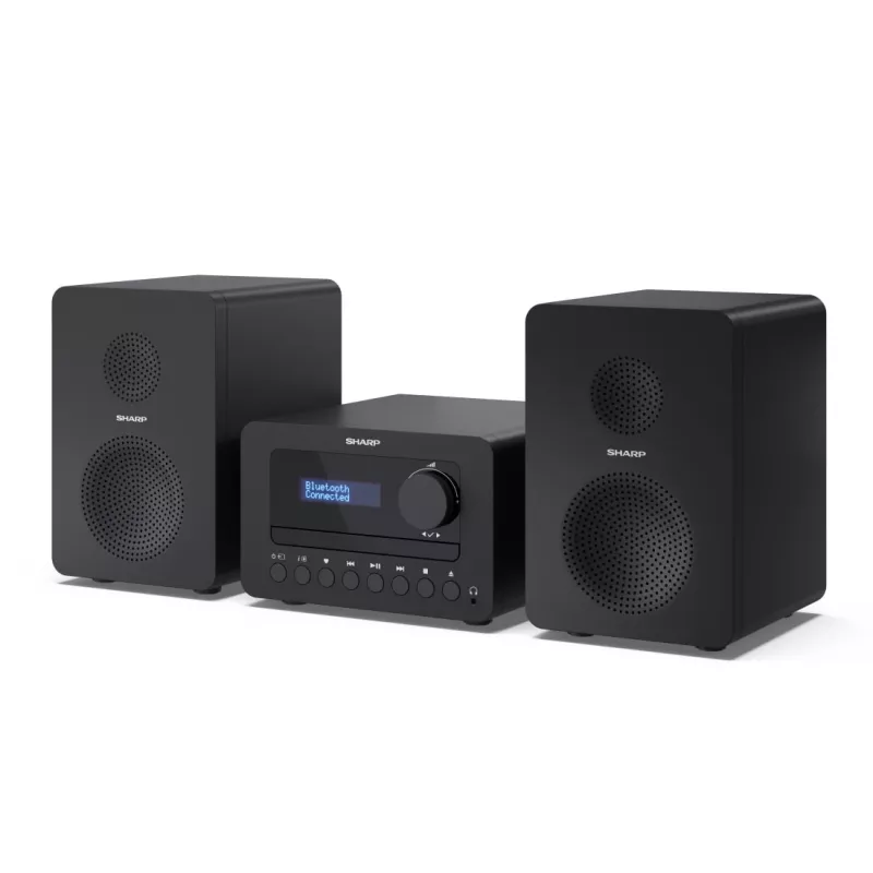 Sharp TOKYO DAB+ HI-FI Micro System domáci audio mikrosystém 40 W čierny