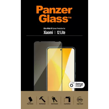 Ochranné sklo PanzerGlass Xiaomi 12 Lite Ultra-Wide Fit, odolné proti poškriabaniu a nárazom