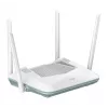 D-Link EAGLE PRO AI AX3200 smart router, Wi-Fi 6 (802.11ax), dualband (2,4 GHz / 5 GHz), Ethernet LAN, biela, stolný/tyčový router