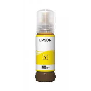 Atramentová fľaša Epson 108 EcoTank žltá — originálny žltý atrament pre…