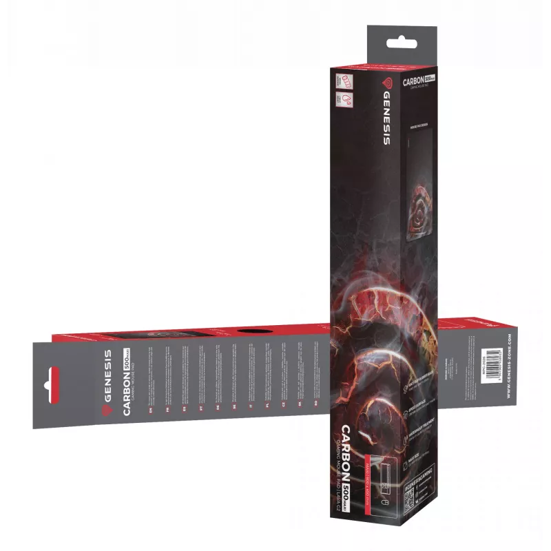 GENESIS Carbon 500 Maxi Lava G2 herná podložka pod myš viacfarebná