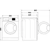 Indesit MTWSE 61294 WK EE práčka predné plnenie 6 kg 1151 ot/min biela