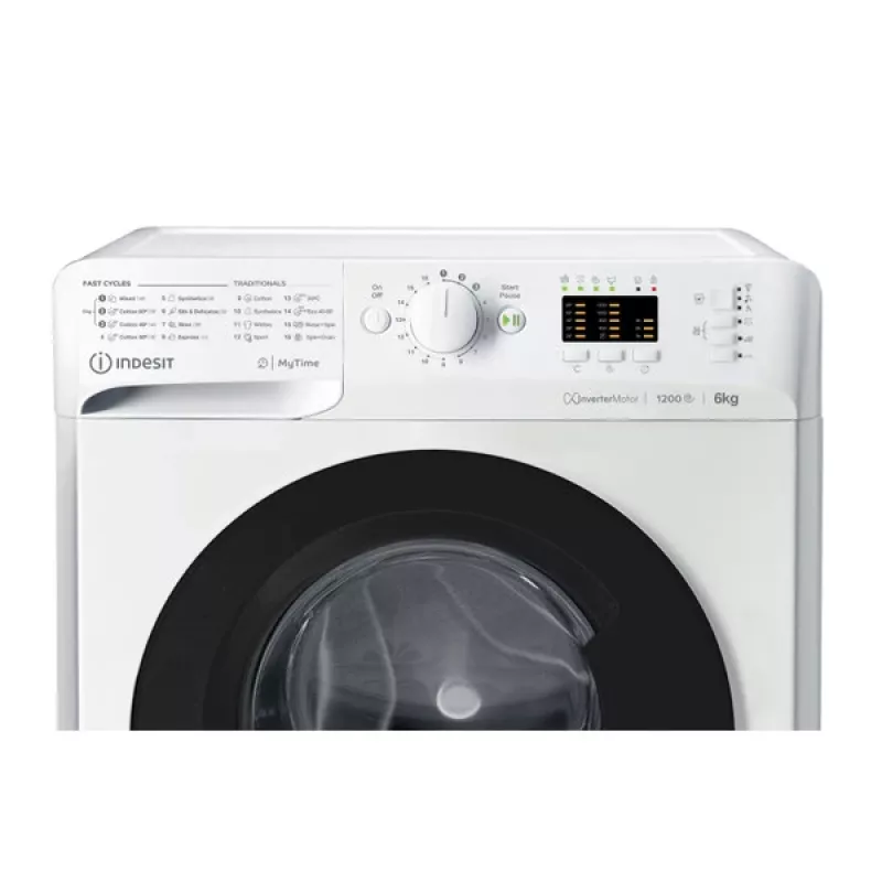 Indesit MTWSA 61294 WK EE práčka s predným plnením 6 kg 1151 ot/min biela