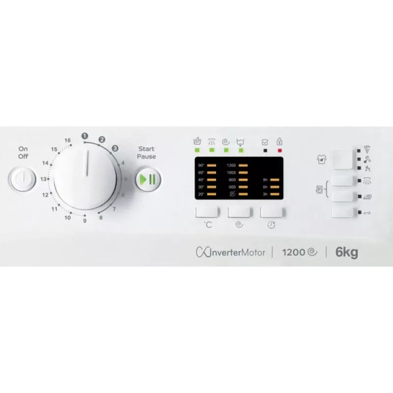 Indesit MTWSA 61294 WK EE práčka s predným plnením 6 kg 1151 ot/min biela