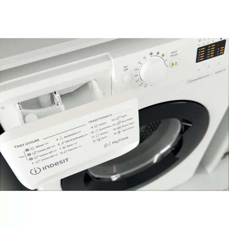Indesit MTWSA 61294 WK EE práčka s predným plnením 6 kg 1151 ot/min biela