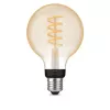 Smart žiarovka Philips G93 Globe E27 — LED 7 W, Bluetooth & Zigbee, 95×150 mm