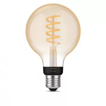 Smart žiarovka Philips G93 Globe E27 — LED 7 W, Bluetooth & Zigbee, 95×150 mm