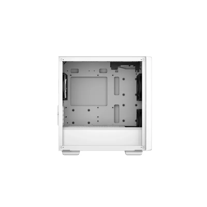 PC skriňa DeepCool CC360 WH ARGB Mini Tower biela — Micro-ATX/Mini-ITX, tvrdené sklo, 2x 3,5 palca + 3x 2,5 palca, 2x predný 120 mm ventilátor