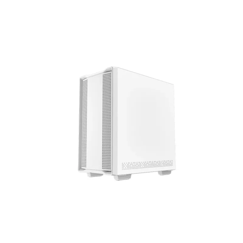PC skriňa DeepCool CC360 WH ARGB Mini Tower biela — Micro-ATX/Mini-ITX, tvrdené sklo, 2x 3,5 palca + 3x 2,5 palca, 2x predný 120 mm ventilátor