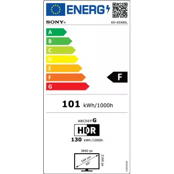 Sony BRAVIA | KD-65X85L | Full Array LED | 4K HDR | Google TV | ECO PACK | BRAVIA CORE | Seamless Edge Design