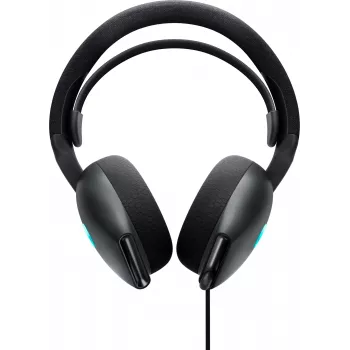 Alienware AW520H headset káblový herný headset s hlavovým mostom sivý