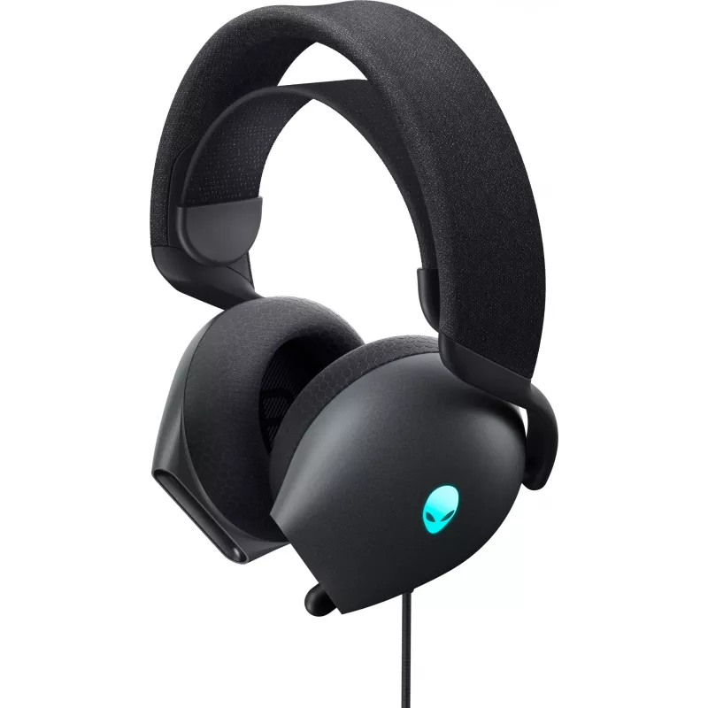 Alienware AW520H headset káblový herný headset s hlavovým mostom sivý
