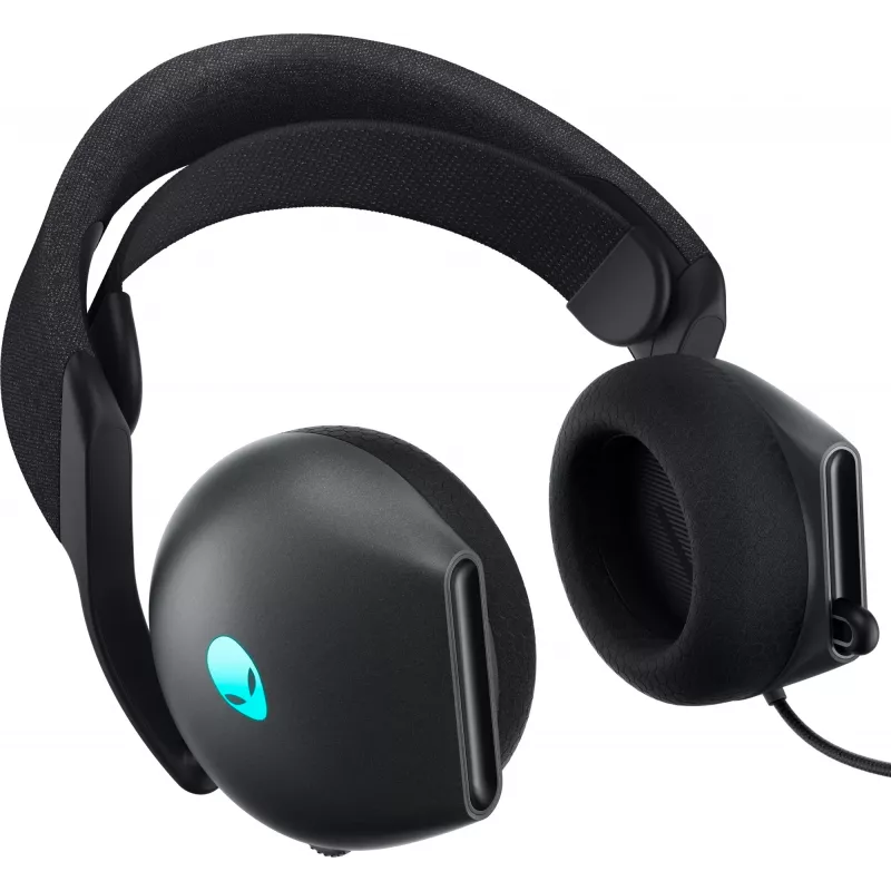 Alienware AW520H headset káblový herný headset s hlavovým mostom sivý