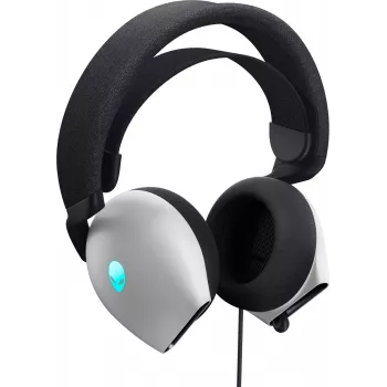 Alienware AW520H headset káblový herný headset s hlavovým mostom biely