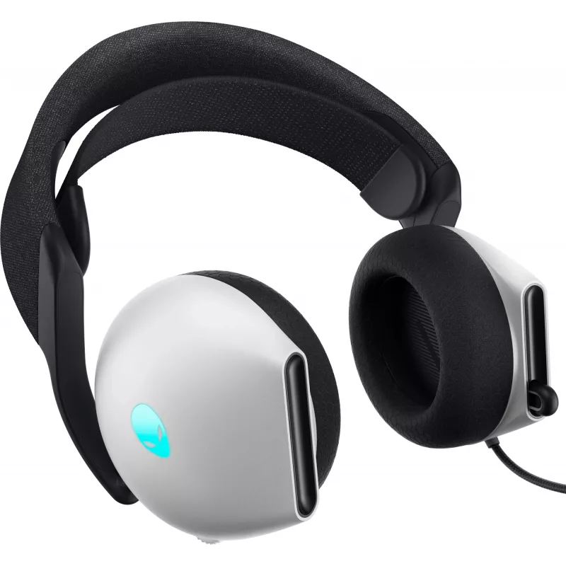 Alienware AW520H headset káblový herný headset s hlavovým mostom biely