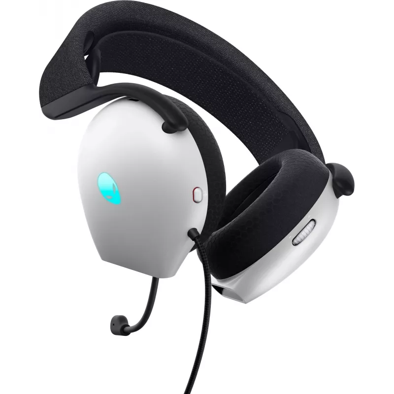 Alienware AW520H headset káblový herný headset s hlavovým mostom biely