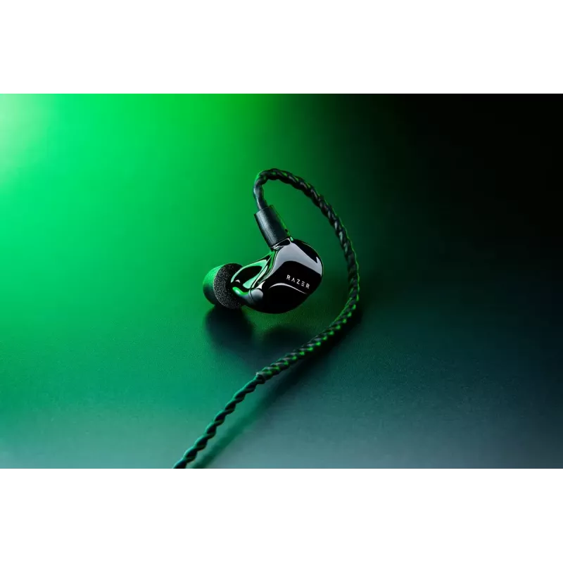 Razer Moray káblové in-ear slúchadlá, čierne