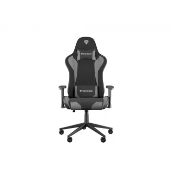 PC herná stolička GENESIS NITRO 440 G2 čalúnené sedadlo čierna sivá max. 120 kg