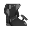 PC herná stolička GENESIS NITRO 440 G2 čalúnené sedadlo čierna sivá max. 120 kg
