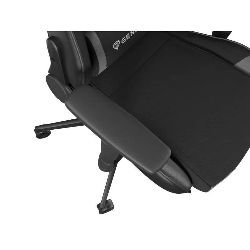 PC herná stolička GENESIS NITRO 440 G2 čalúnené sedadlo čierna sivá max. 120 kg