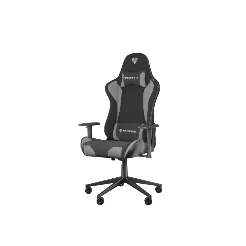 PC herná stolička GENESIS NITRO 440 G2 čalúnené sedadlo čierna sivá max. 120 kg