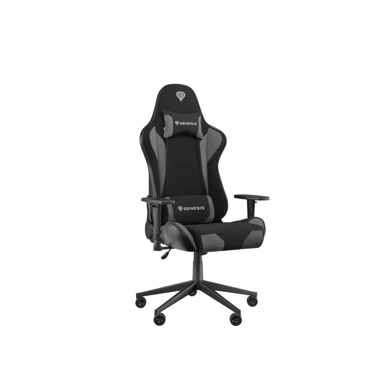 PC herná stolička GENESIS NITRO 440 G2 čalúnené sedadlo čierna sivá max. 120 kg