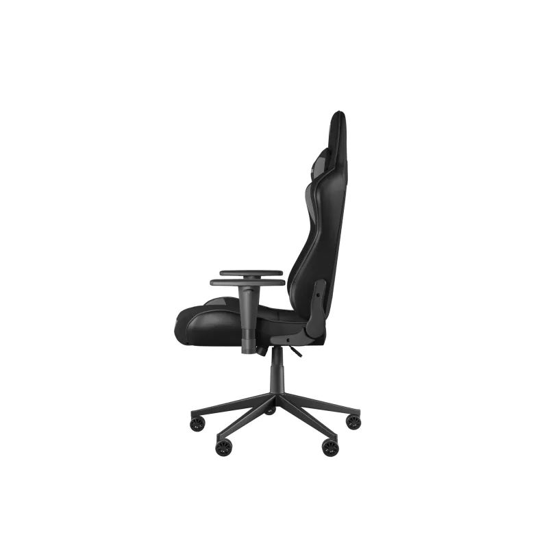 PC herná stolička GENESIS NITRO 440 G2 čalúnené sedadlo čierna sivá max. 120 kg