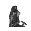 PC herná stolička GENESIS NITRO 440 G2 čalúnené sedadlo čierna sivá max. 120 kg
