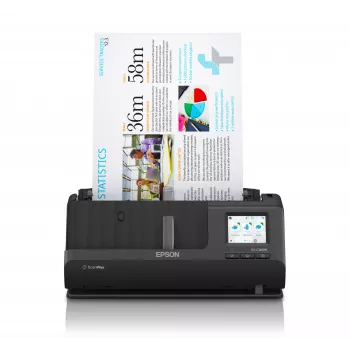 Epson ES-C380W ADF + skener s podávačom 600 x 600 DPI A4 čierna